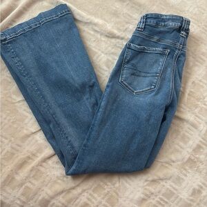 American Eagle Outfitters Blue Flare Jeans
